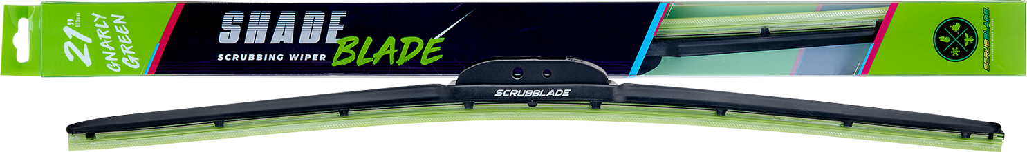 21" Gnarly Green ShadeBlade Wiper Blade